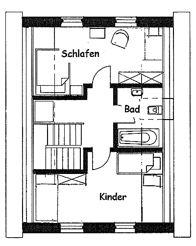 Ferien - Backhaus,Dachgescho
