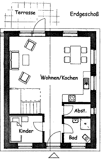Ferien - Backhaus,Erdgescho